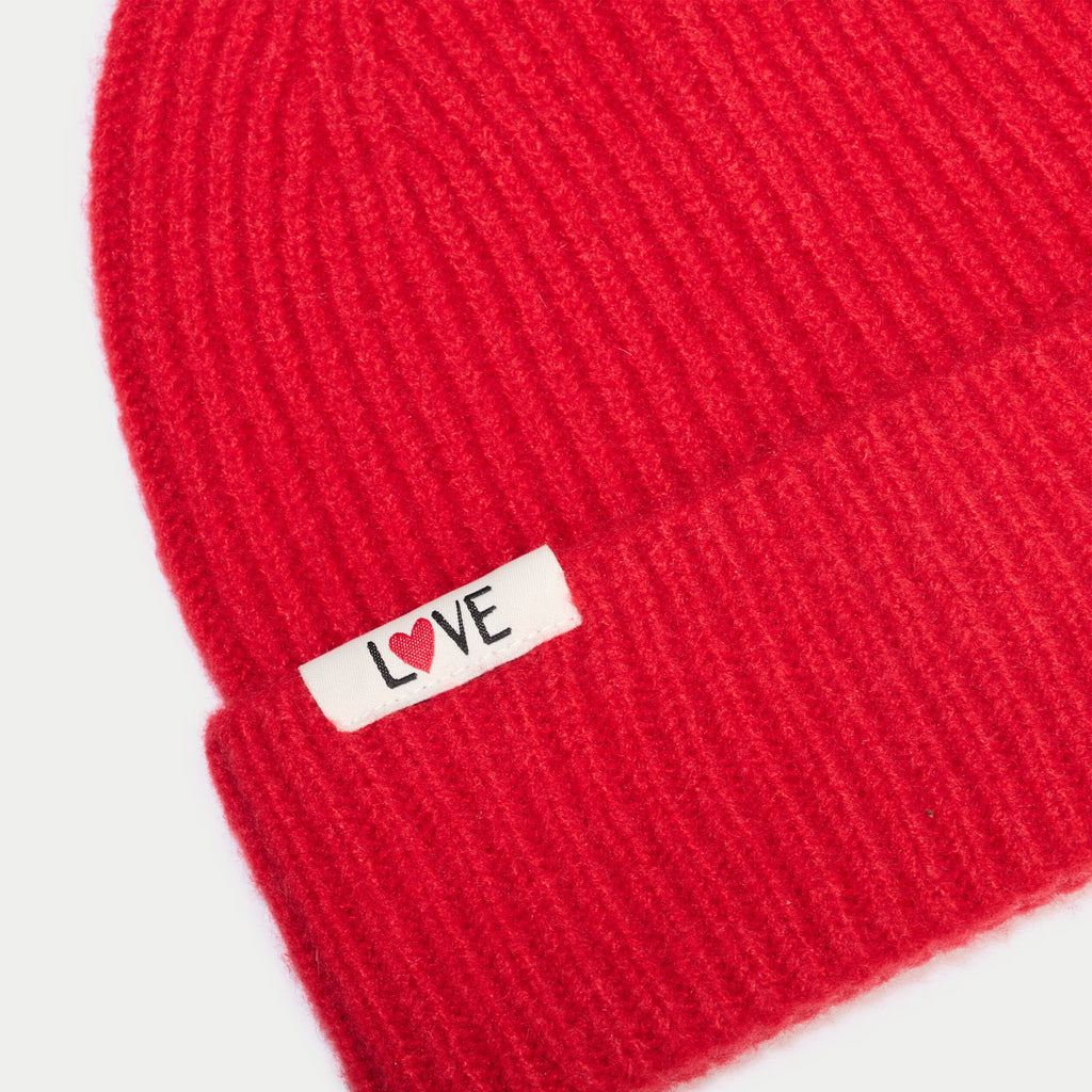 Beanie in Red, view 2