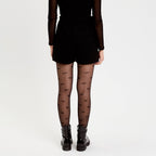 Mini Skort in Black, view 2