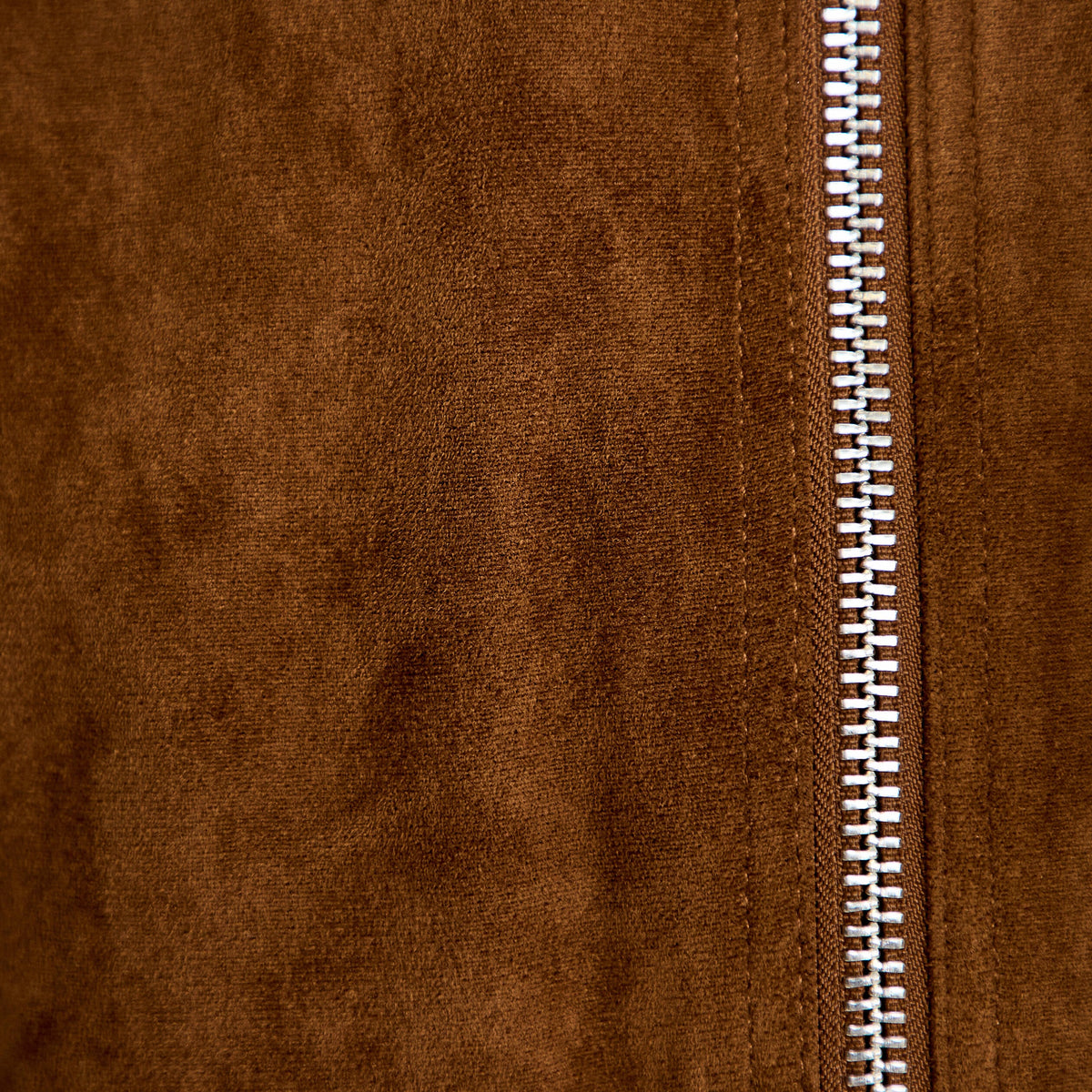 Suede-Look Mini Skort in Brown, view 2