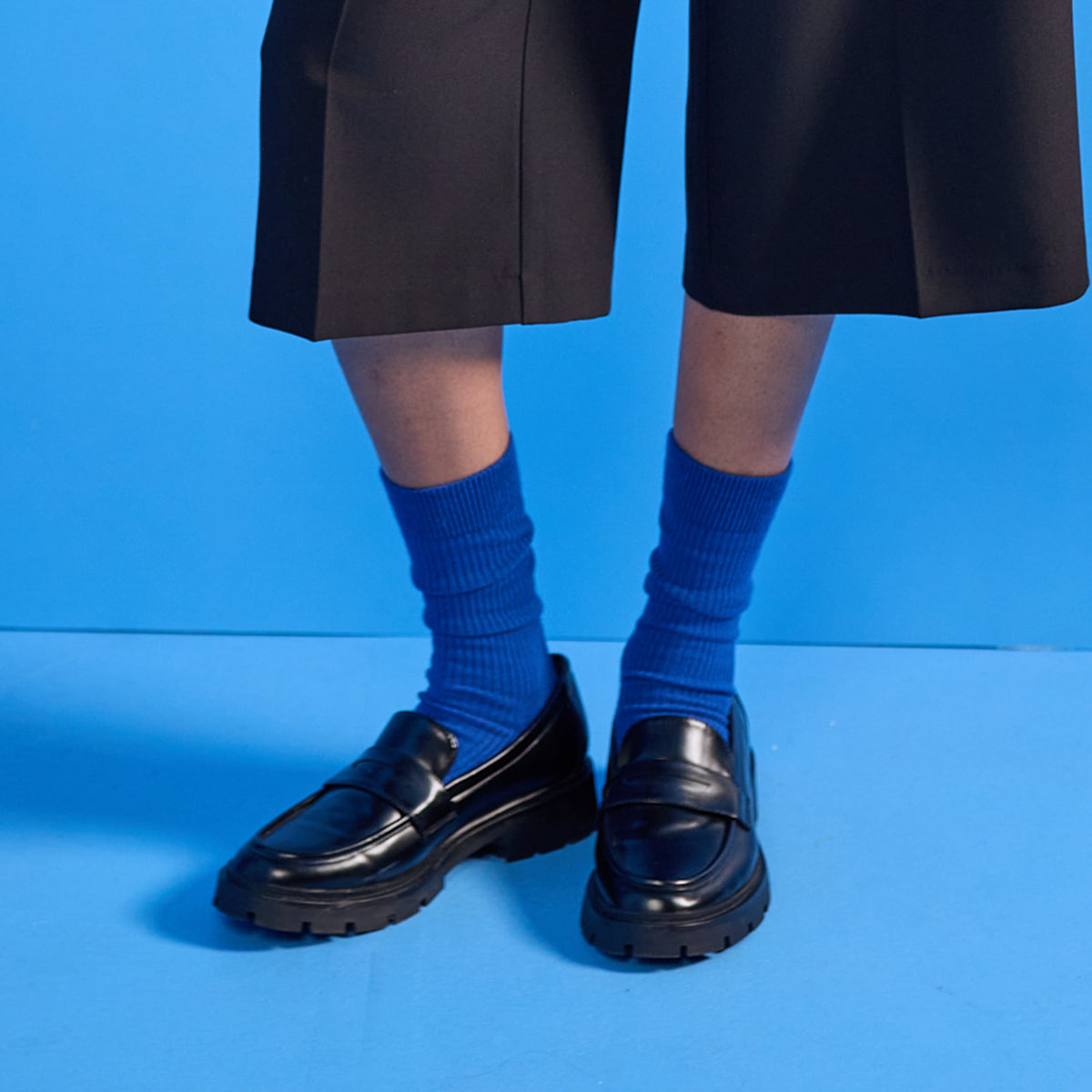 Loafers in Black, view 1