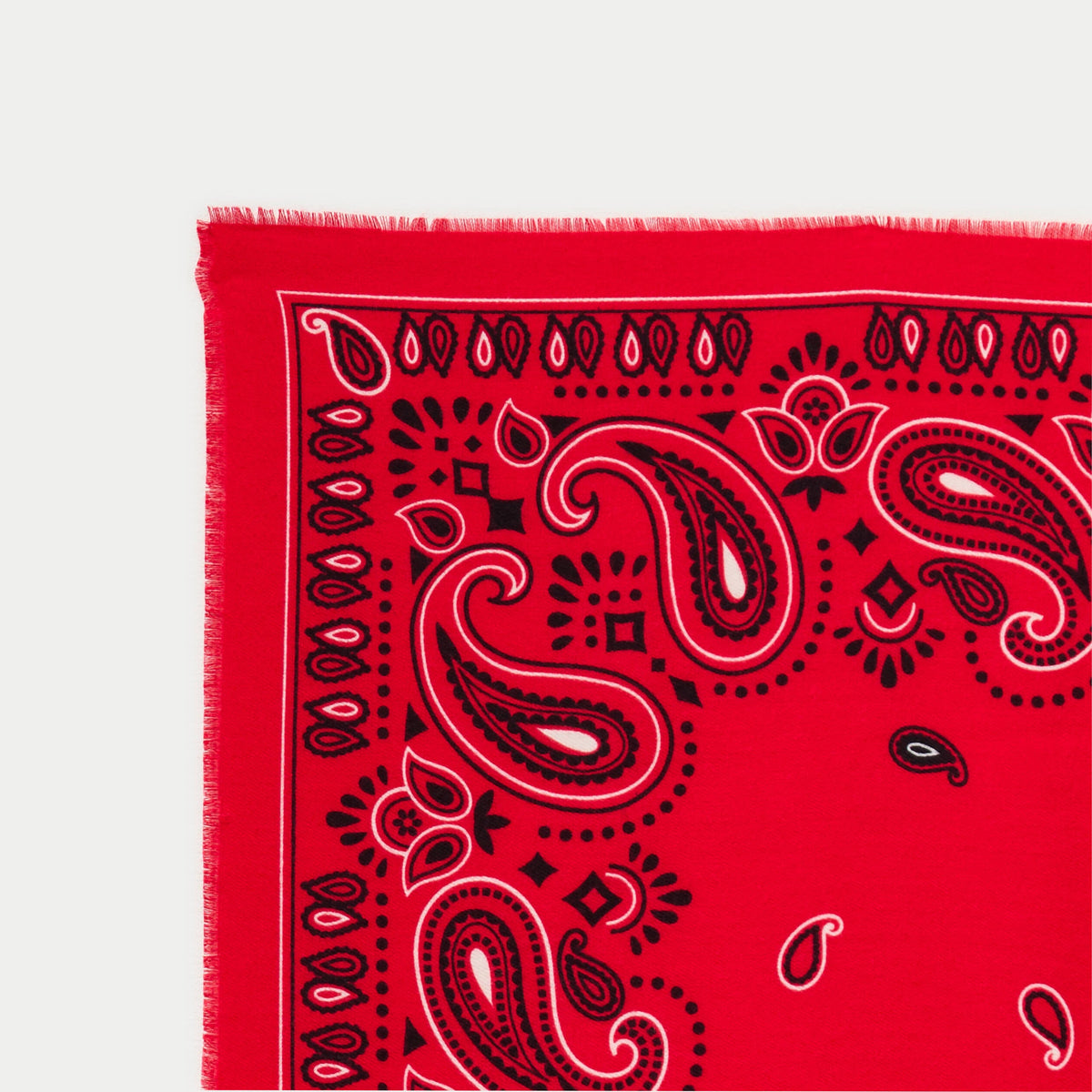 Lightweight Scarf in Red, view 2