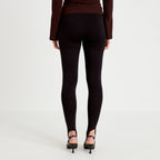 Stirrup Leggings in Black, view 2