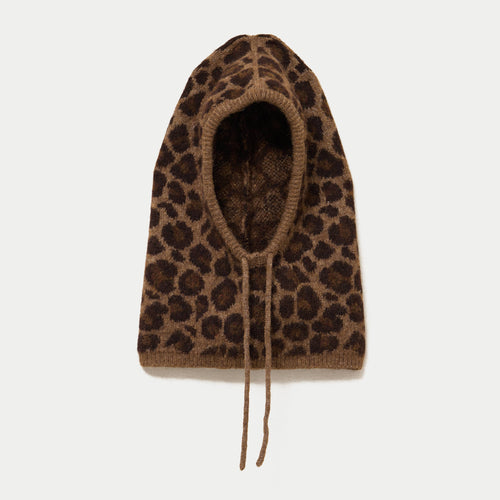 Balaclava in Dark Brown, view 1