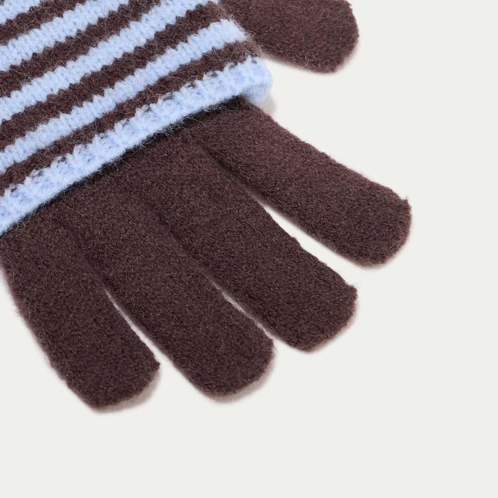 Two-in-One Convertible Gloves in Light Blue, view 2