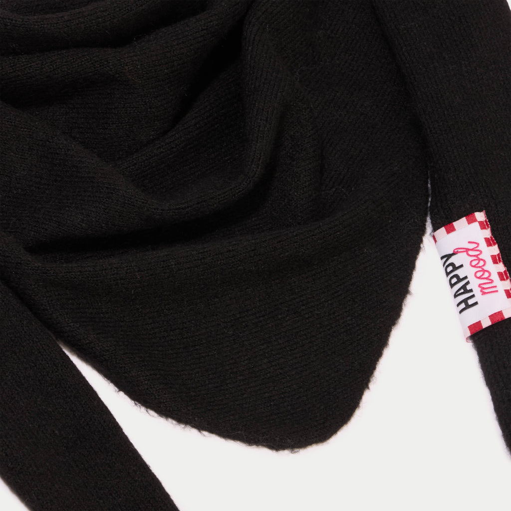 Lightweight Scarf in Black, view 2