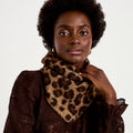 Lightweight Scarf in Dark Brown, view 1