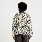Parka réversible à capuche blanc femme