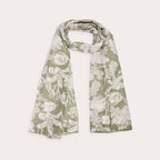 Foulard vert femme