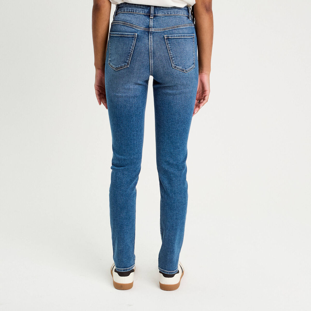 Jeans slim denim stone femme