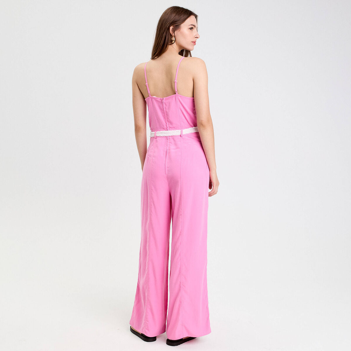 Combinaison rose femme