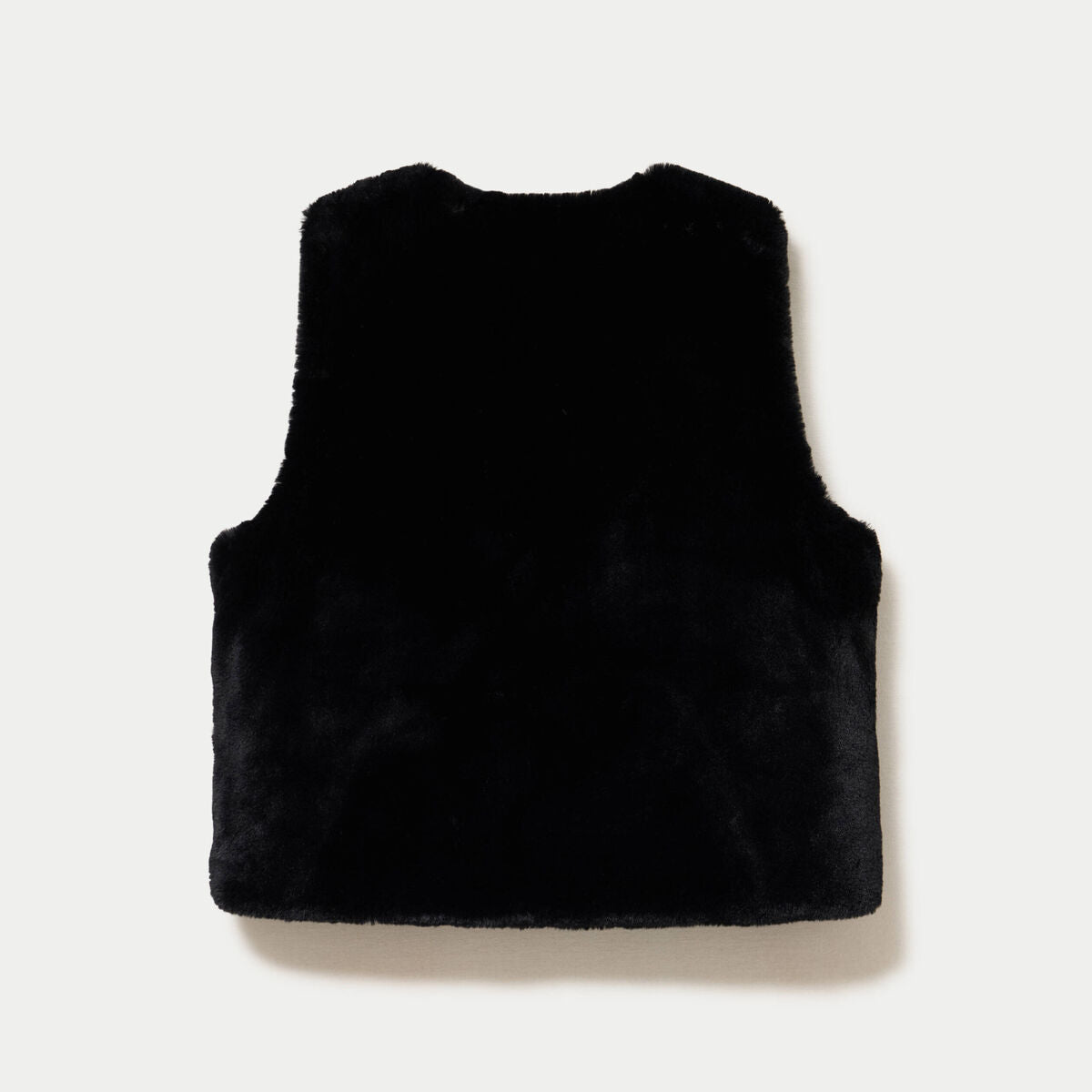 Gilet réversible sans manches noir femme