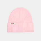 Bonnet rose clair femme