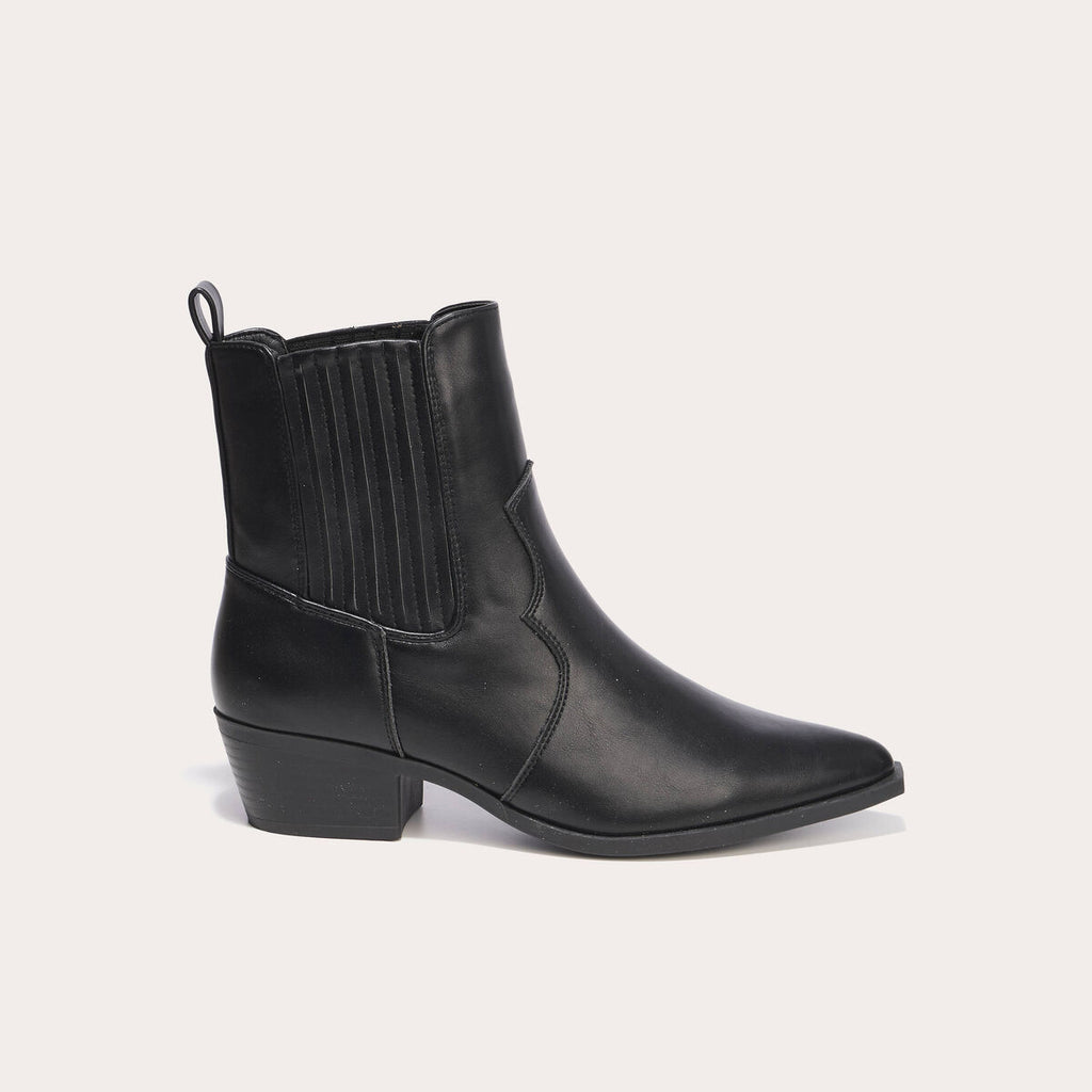 Bottines noir femme