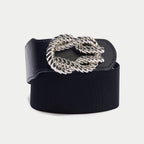 Ceinture bleu marine femme