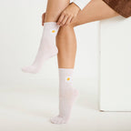 Chaussettes rose clair femme