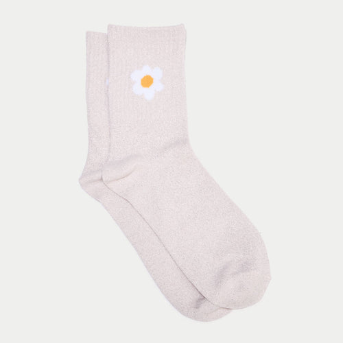 Chaussettes rose clair femme
