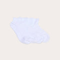 Lot de 4 paires de chaussettes ecru femme
