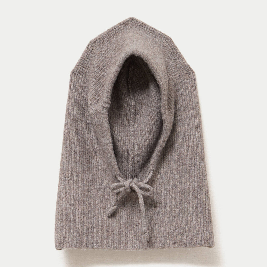Cagoule taupe femme