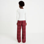 Lot de 2 pyjamas manches longues rose femme