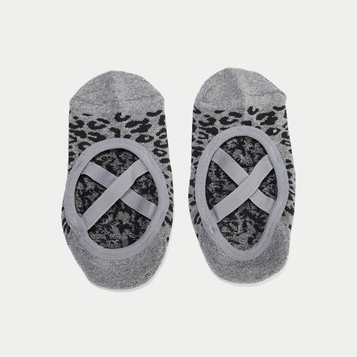 Chaussettes gris foncé femme