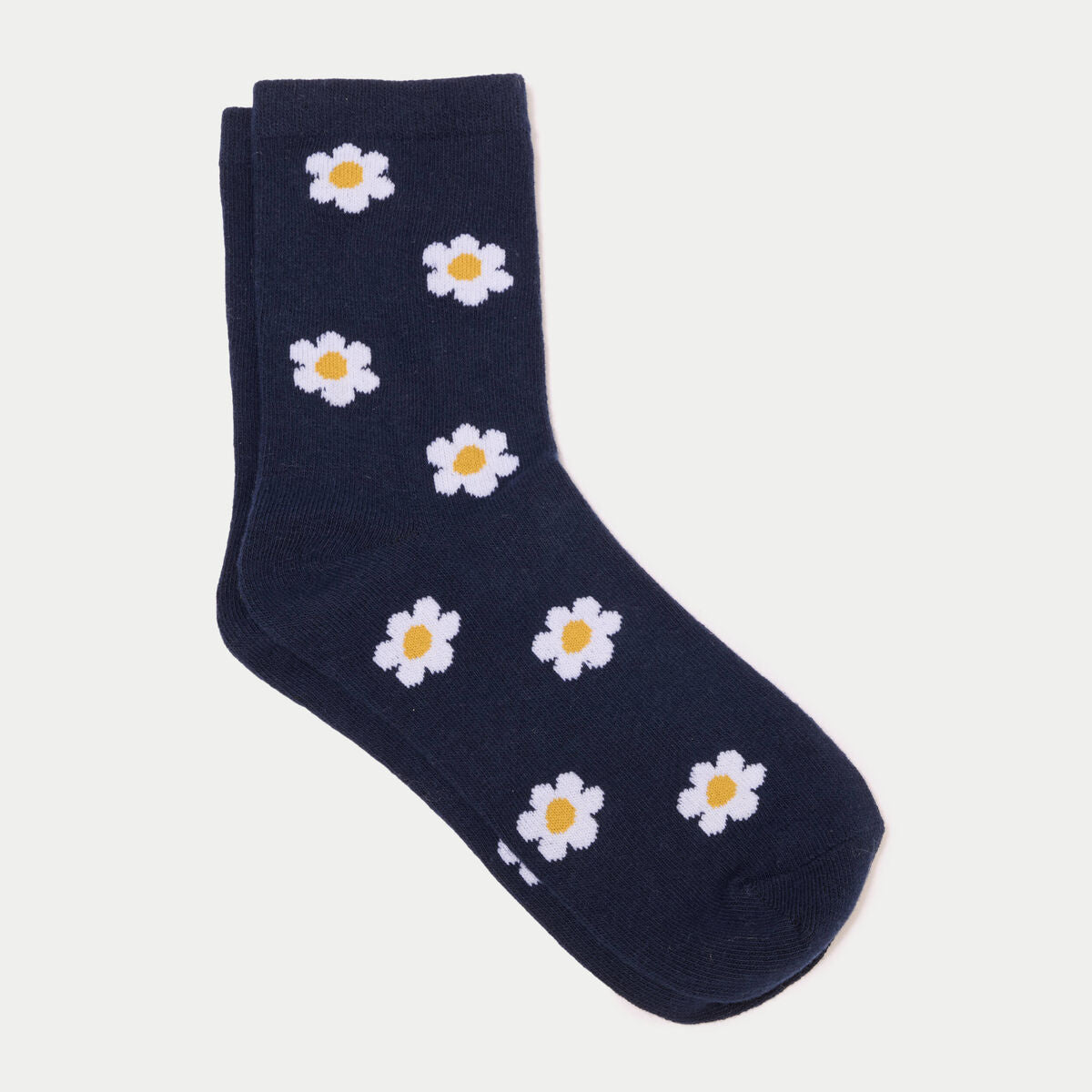 Chaussettes bleu marine femme
