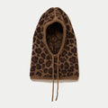Cagoule marron foncé femme