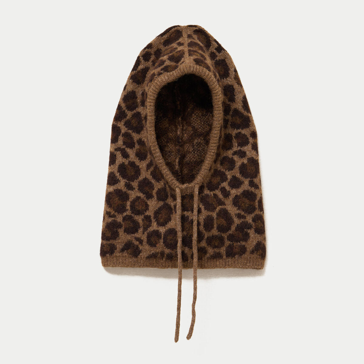 Cagoule marron foncé femme