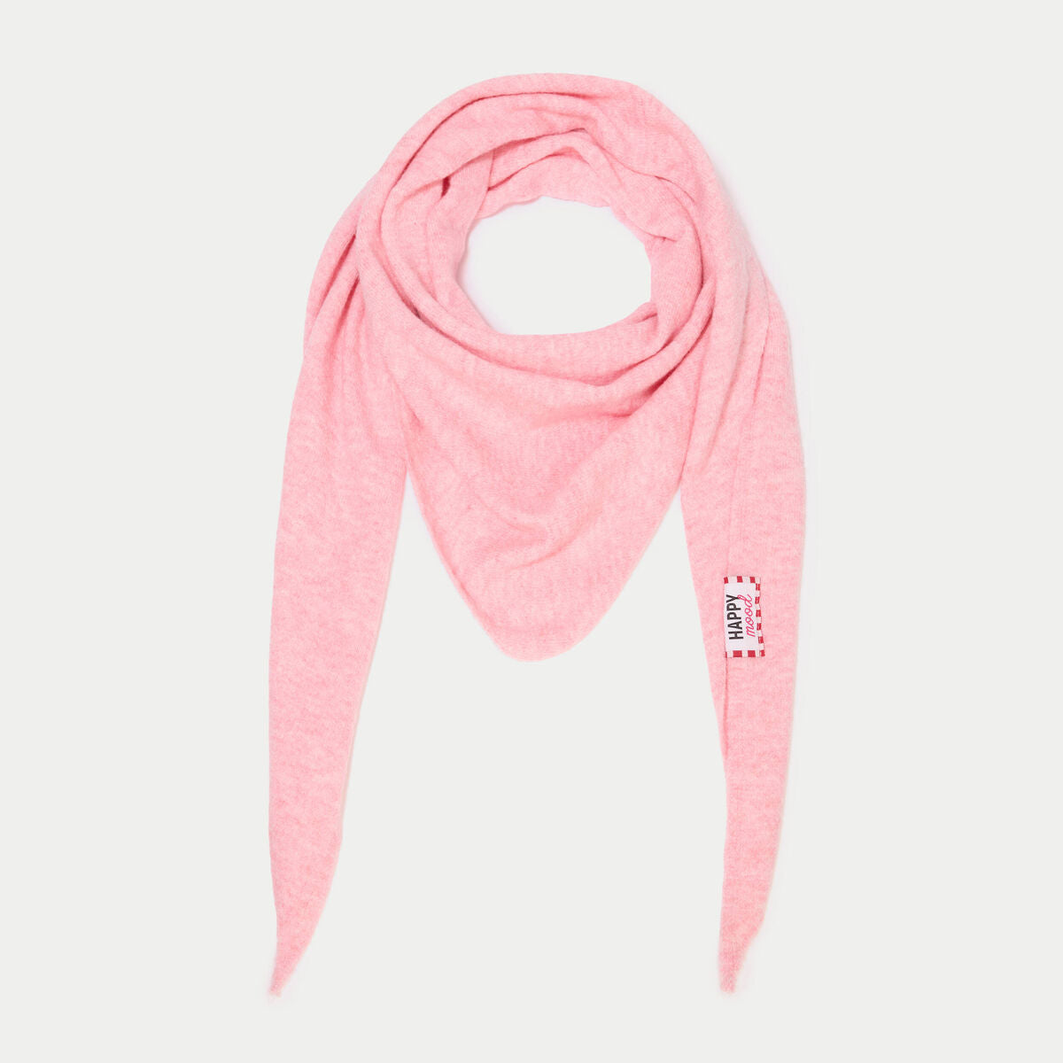 Foulard rose clair femme