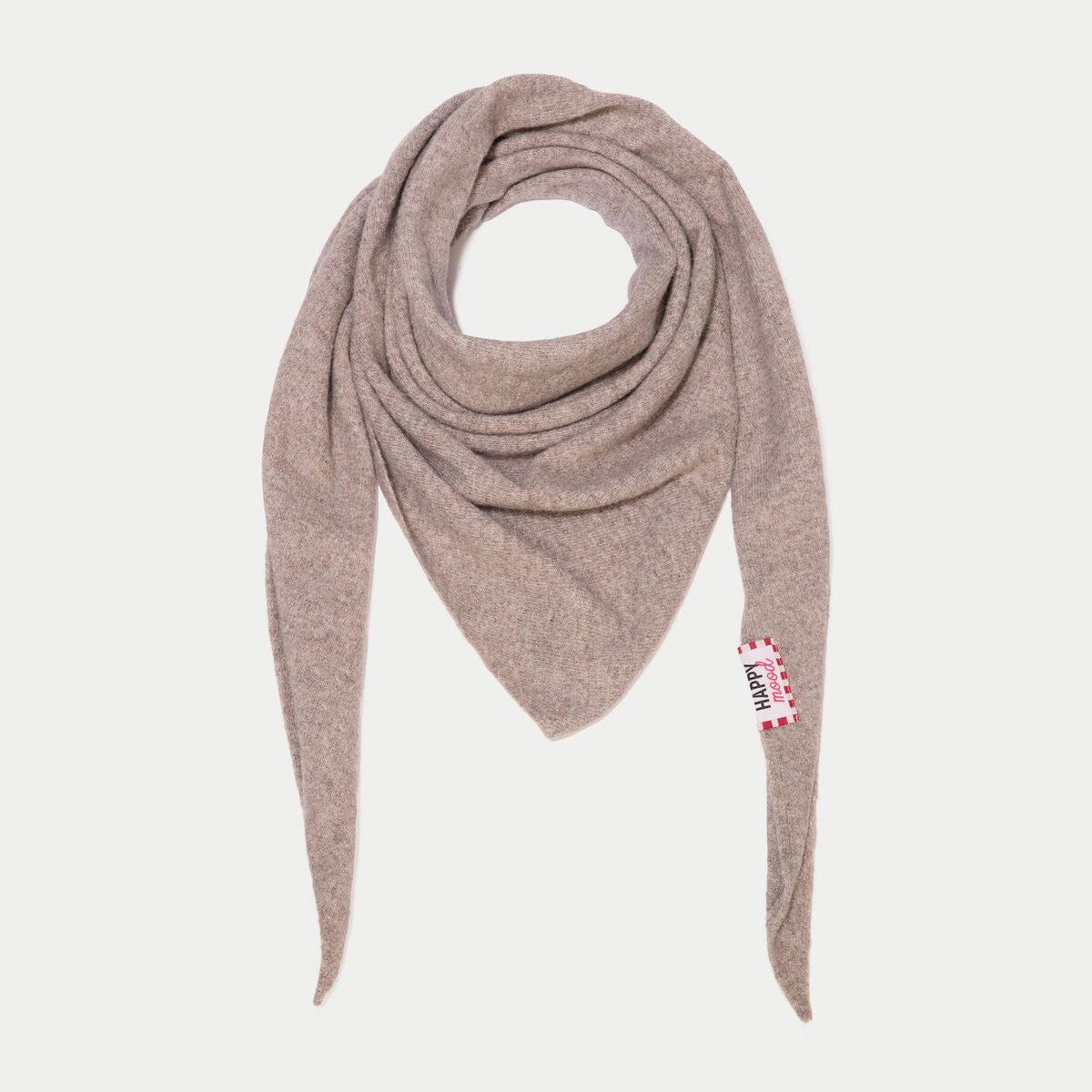 Foulard taupe femme