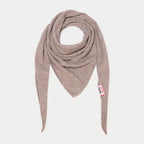 Foulard taupe femme