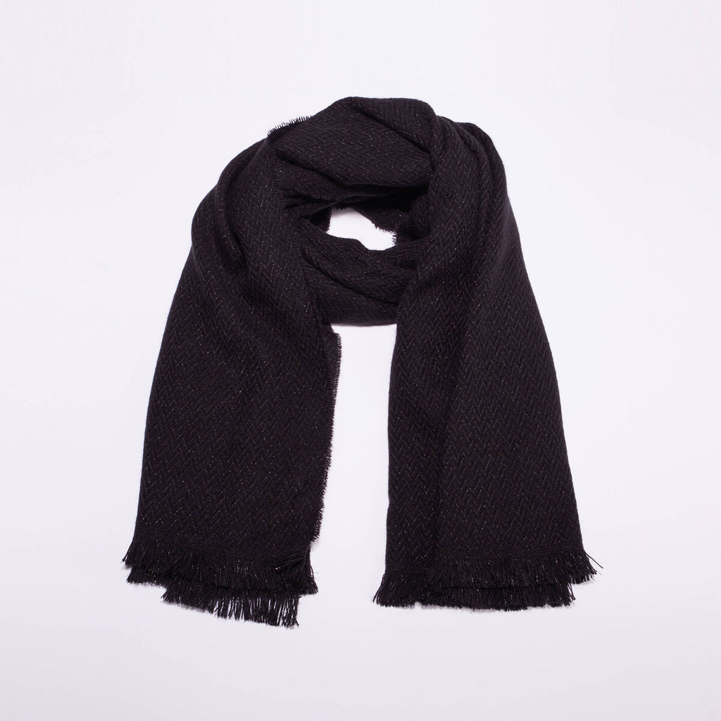 Écharpe noir femme